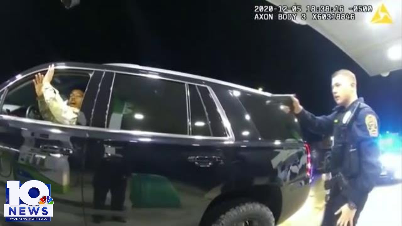 Officers pepper spray army lieutenant during traffic stop YouTube