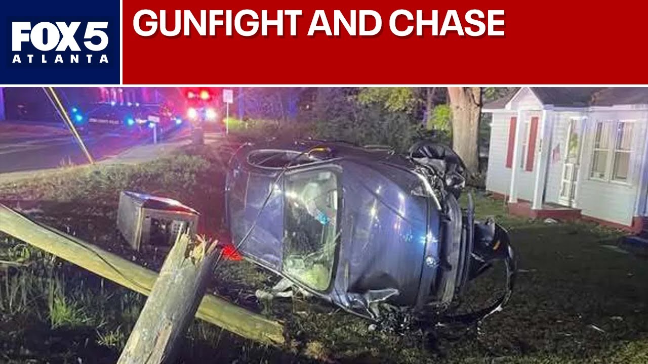 Apartment shootout ends in police chase | FOX 5 News - YouTube