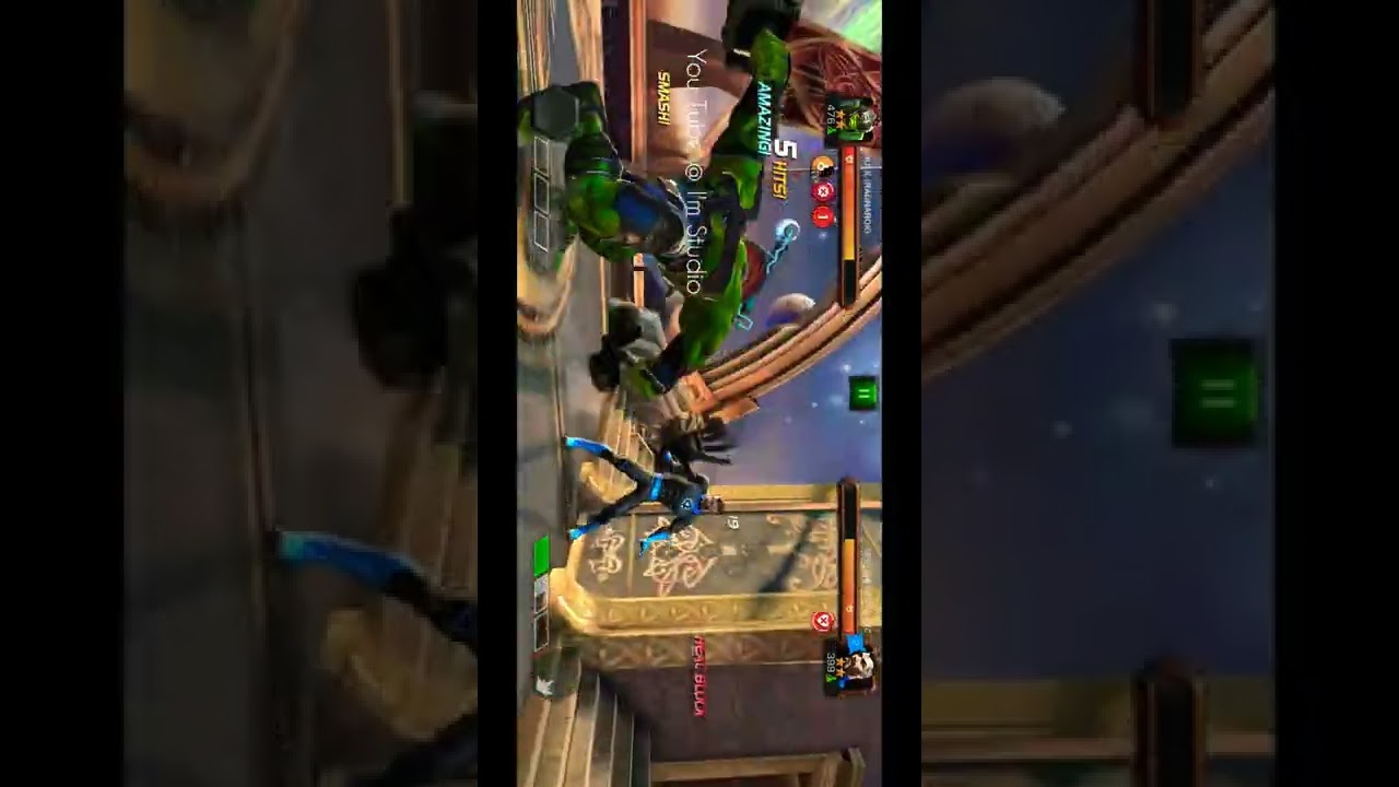 Hulk Vs Mister Fantastic Animation Fight Scene 