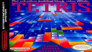 Tetris - Gameplay / Nintendo Entertainment System (1080p60fps)
