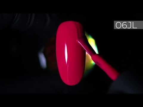 Рожевий гель лак для нігтів Kodi Jungle №6 7 мл, видео 1