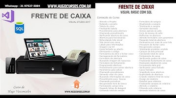 Frente de Caixa com VB - Aula 01 - Visual Studio 2017
