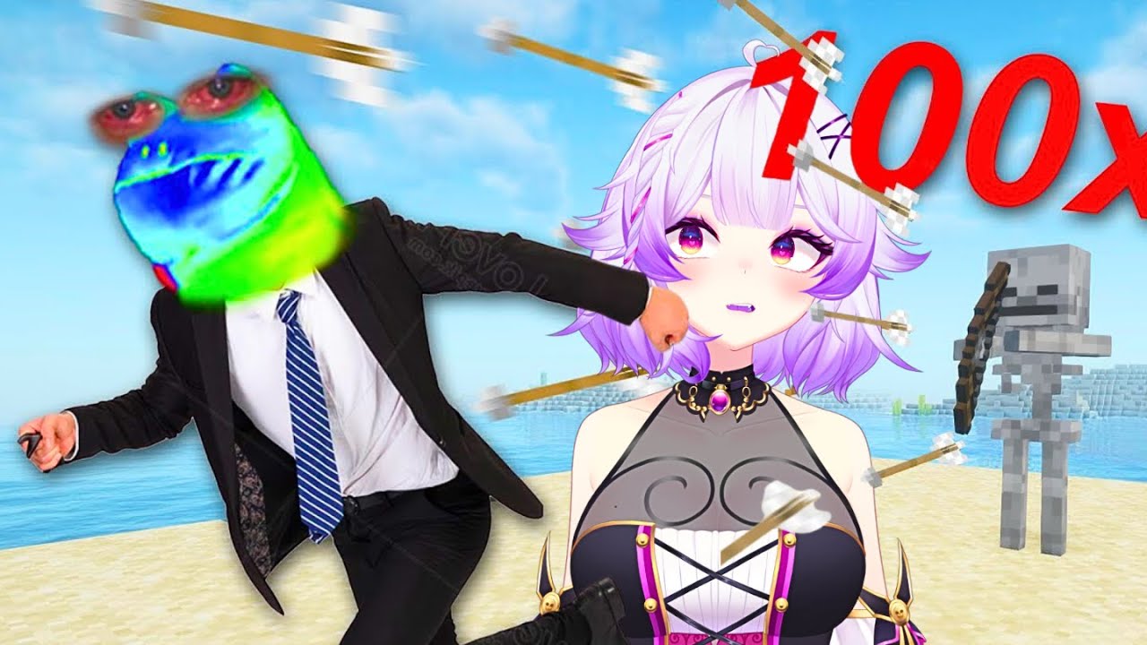 В это вообще можно играть?! Minecraft на скорости 100x