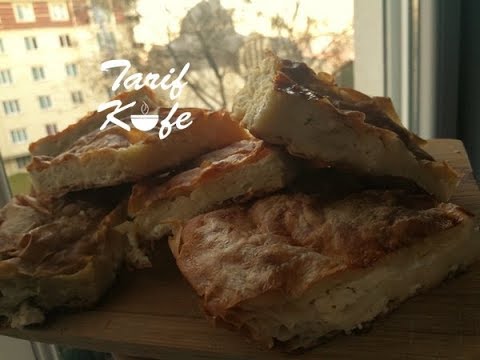 Sodalı Tepsi Böreği (Sodalı Peynirli Börek)