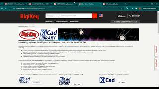 Celebrity 57 Importing Digi-Key Library into KiCad 8.0 and using in Project. Profile