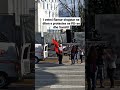 I vetmi flamur shqiptar ne diten e protestes se PD-se dhe Samitit