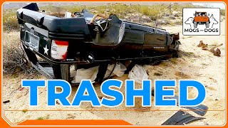 Desert trip - trashed BLM land (Bureau of Land Management)