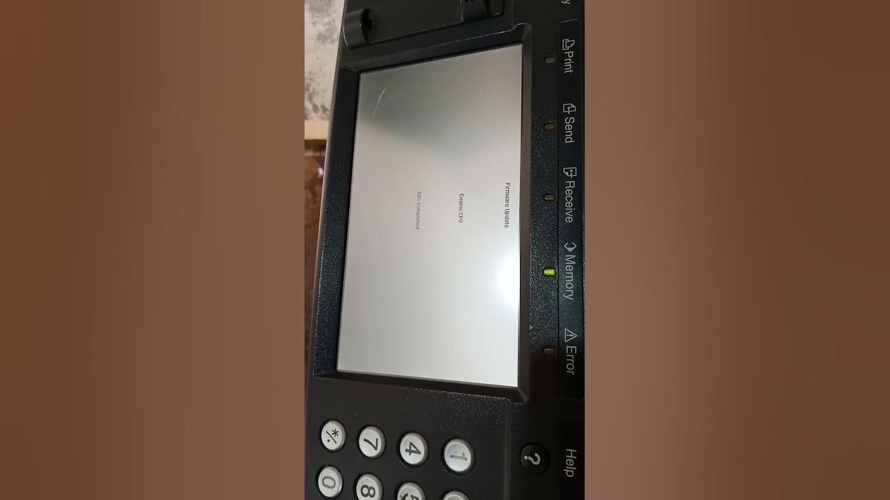 how to feed firmware into Kyocera km3050/4050/5050. YouTube