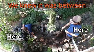 Finding a leak the fast way! | Tearing apart and rebuilding a waterfall | Minnesota Waterscapes by Team MnWaterscapes 146 views 3 years ago 41 seconds