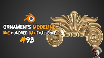 Ornaments Modeling in Blender #93