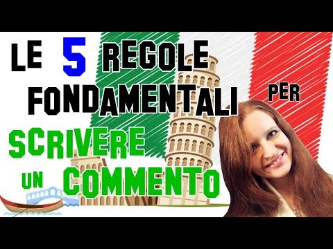 Video: Come Scrivere Un Commento