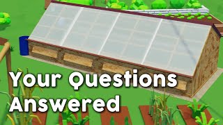 Passive Solar Greenhouse Q and A