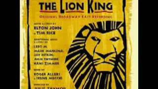 Video thumbnail of "The Lion King - The Morning Report(lyrics)"