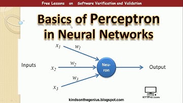 Basics of The Perceptron in Neural Networks (Machine Learning)