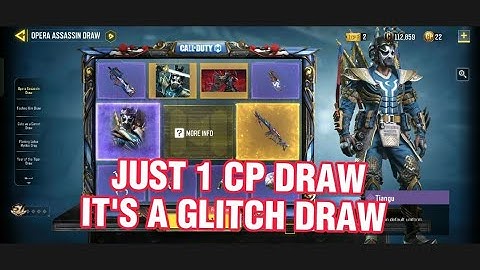 Try 1 Draw Lucky or not  just 2 SPIN get OPERA ASSASSIN DRAW NEW LEGENDARY AS VAL #operaassasindraw