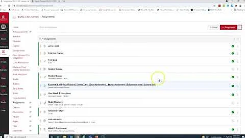 Calculating with Weighted Grades in Canvas