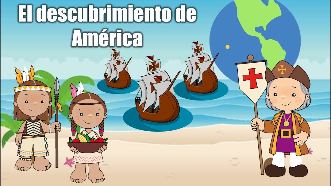 El descubrimiento de América (12 de Octubre de 1492) - YouTube