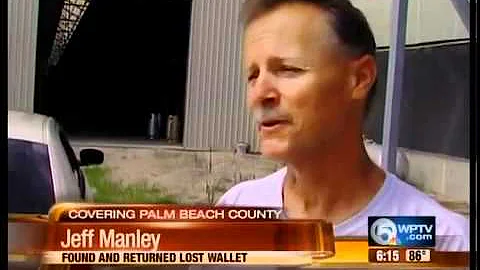 Good Samaritan finds wallet...