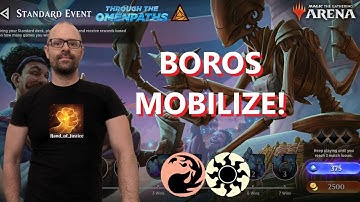 Boros Mobilize!🔥☀️Bo1 Standard Constructed Event🔥☀️[MTG Arena] OM1 - Through the Omenpaths