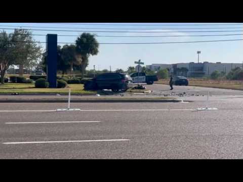 Motorcyclist seriously hurt in Saratoga Boulevard crash