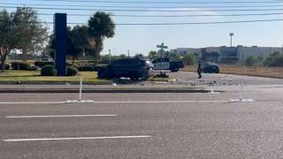 Motorcyclist seriously hurt in Saratoga Boulevard crash