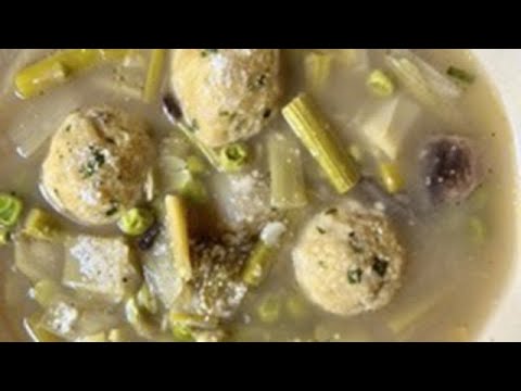 How to Make Spring Soup with Bread Dumplings | Sara Moulton | Rachael Ray Show