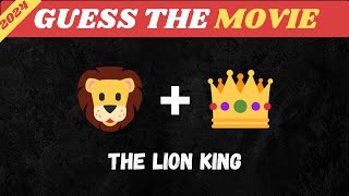 Guess The MOVIE By Emoji? 🎬🐼 Movie Quiz 2024  (100 Movies Emojis puzzles)
