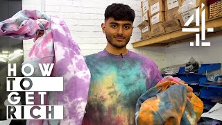 I Turnover £1,000,000 A Year From My Tie Dye Business | How To Get Rich