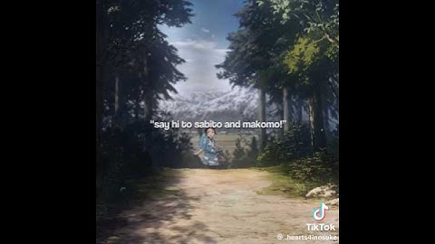"say Hi to sabito and makomo" | #demonslayer #tanjirokamado #tanjiro #sabito #makomo