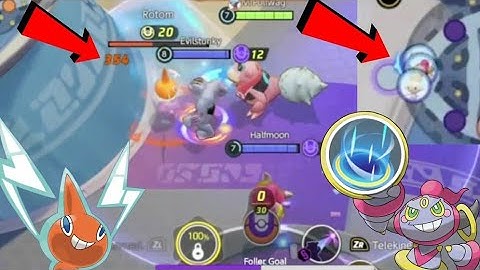 Hoopa can Teleport Rotom to Base! | Pokemon Unite