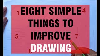 8 Basic Warm Up Exercises to Improve Your Drawing (for beginners)