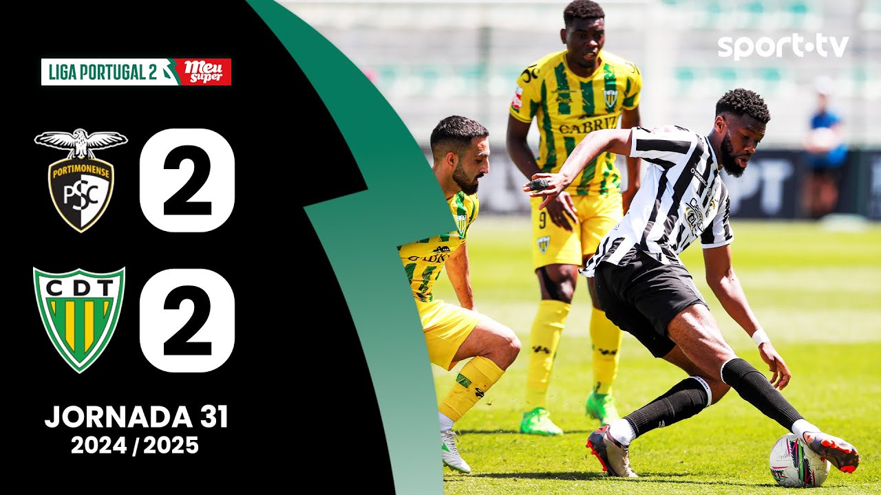 Resumo: Portimonense 2-2 Tondela - Liga Portugal Meu Super | sport tv