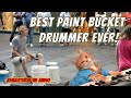 Best Paint Bucket Drummer Ever (HD) #best #drummer