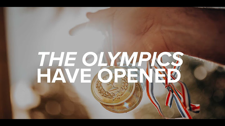 The Olympics Have Opened | Tokyo 2020