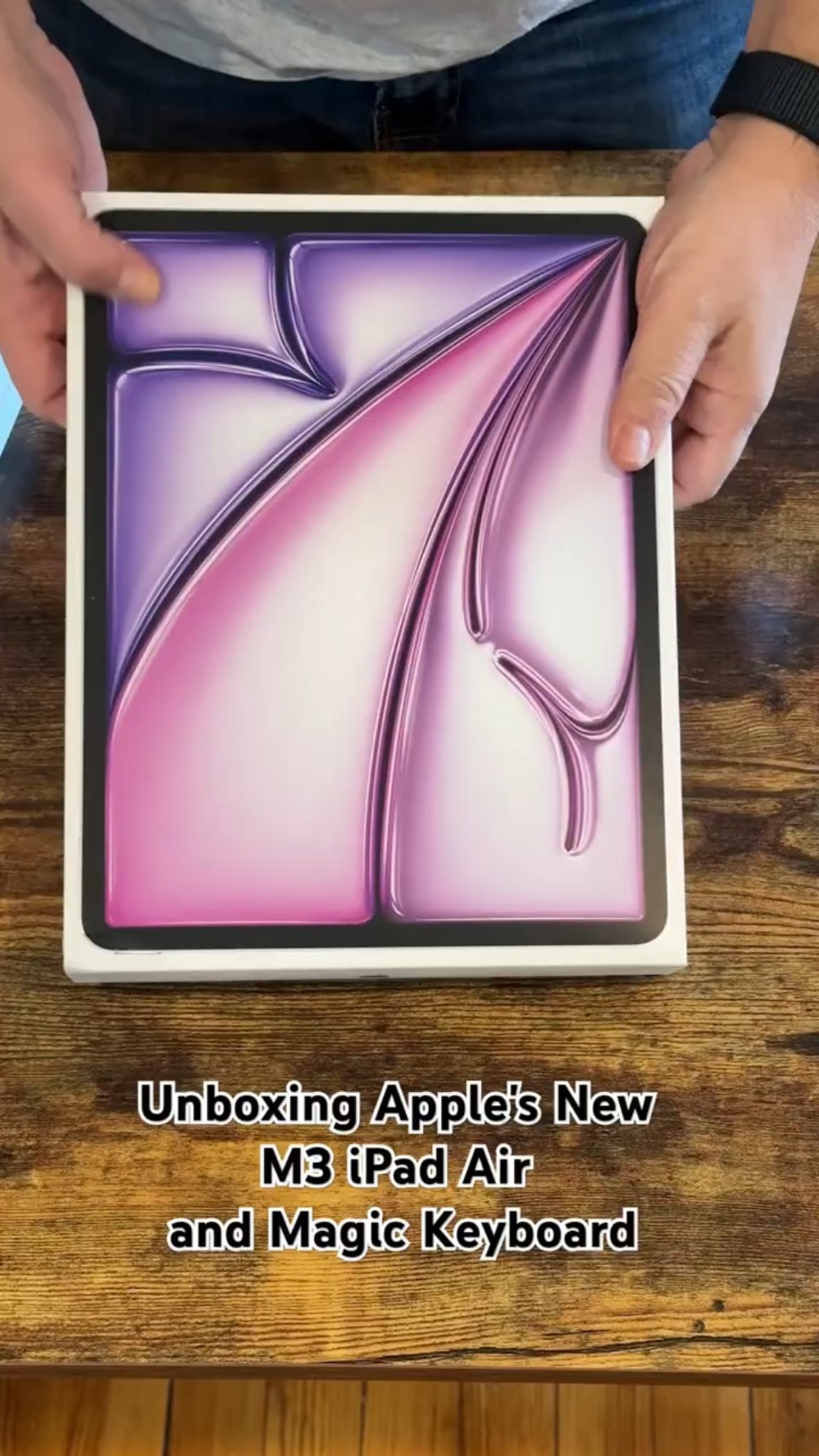 Unboxing Apple's New M3 iPad Air and Magic Keyboard