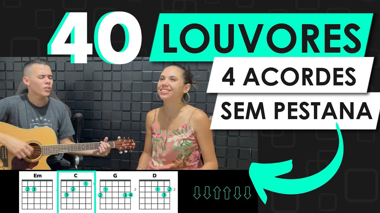 20 cifras gospel simplificadas para tocar no violão