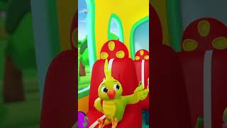 स्कूल की बस चले गोल, School Ki Bus Chale Gol Gol Gol #shorts #preschool #trending #viral #kidssongs