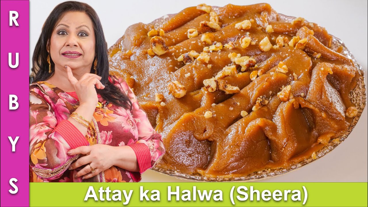 3 Ingredient Halwa Super Easy Sheera Ya Attay Ka Halwa Recipe In Urdu Hindi Rkk