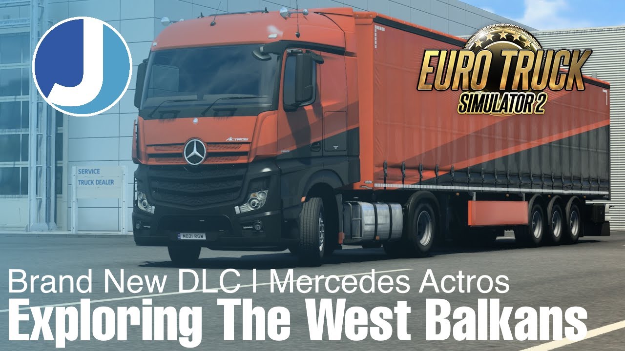NEW West Balkans DLC | Livestream | Euro Truck Simulator 2