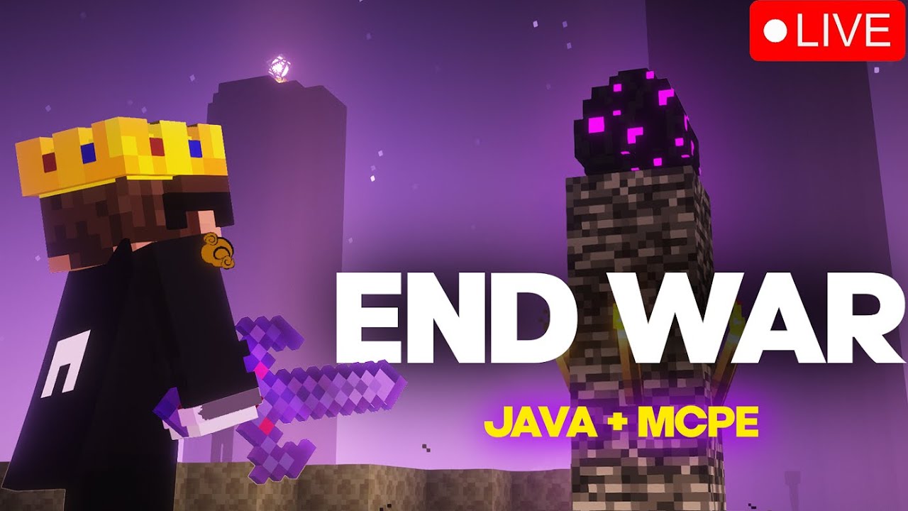 End War With Subs Public Smp 24/7 Java + MCPE Server - YouTube