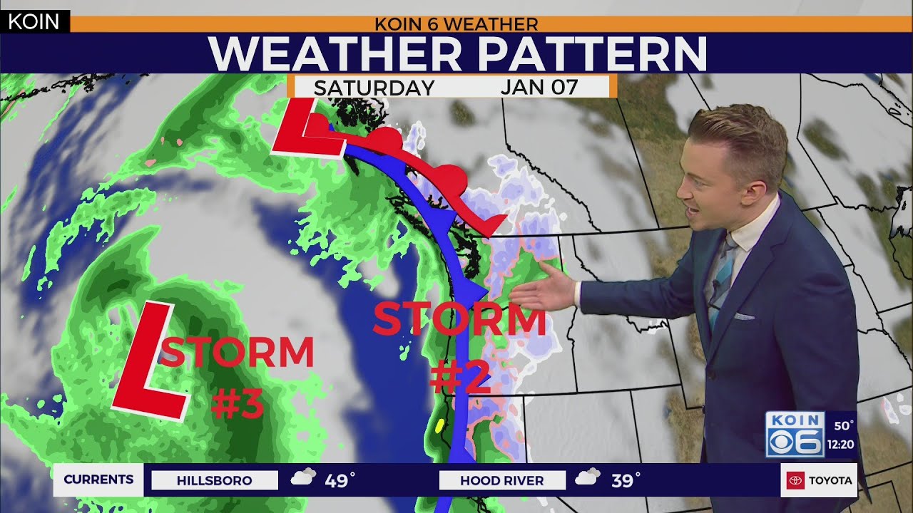 KOIN 6 Weather Atmospheric river heads towards Portland this weekend