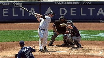 TB@NYY: McCann clubs a solo homer to right field