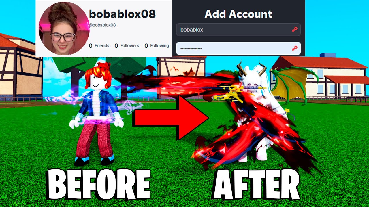 Upgrading My MOMS Account in Blox Fruits