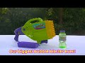 Gazillion bubbles  stormin bubble blaster  howto