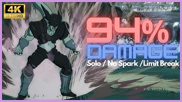 Janemba 94% Damage solo combo during Limit Break w/ no spark [Dragon Ball Fighterz ( DBFz )]