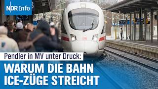 Bahn Streicht Ice Nach Hamburg  Pendler In Mv Wtend  Ndr Info