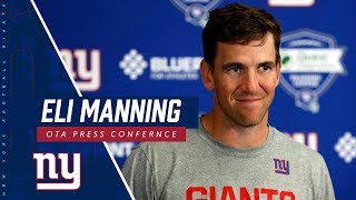 Giants QB Eli Manning gives first impression of Daniel Jones