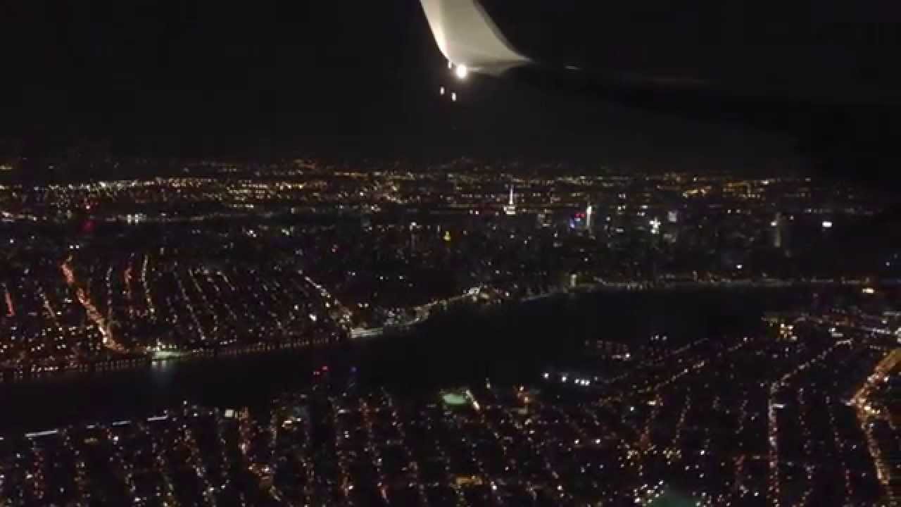 New York, New York Landing at LaGuardia Airport HD (2014) YouTube