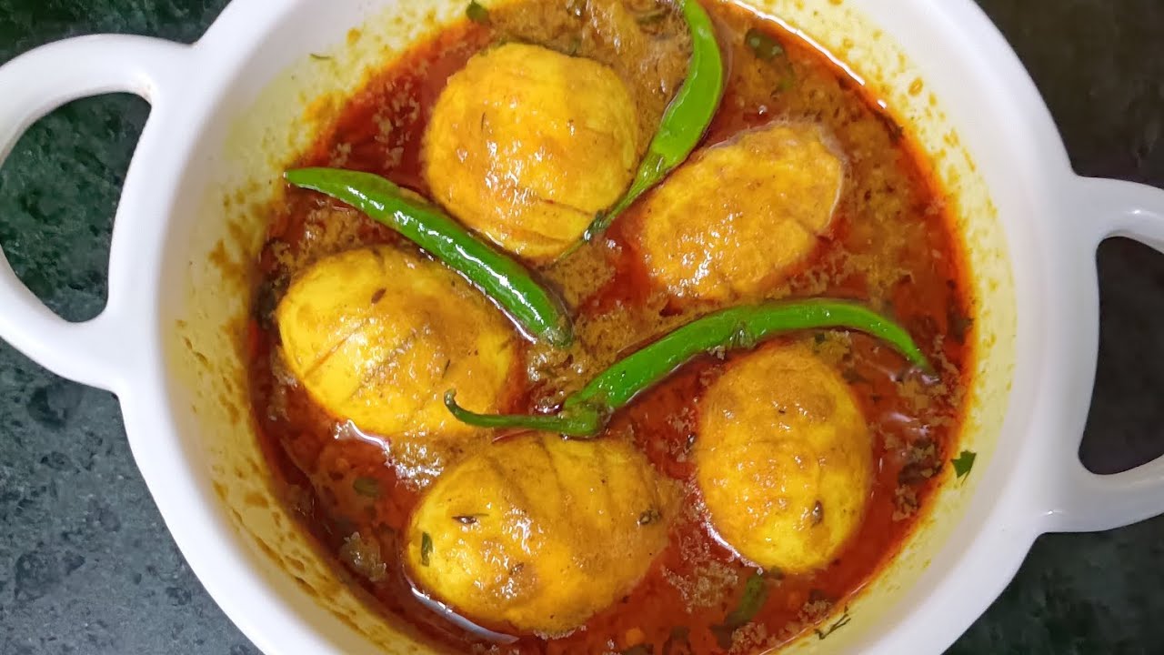 Anda Curry Recipe 😋 Shafiqa's Kitchen ️ - YouTube