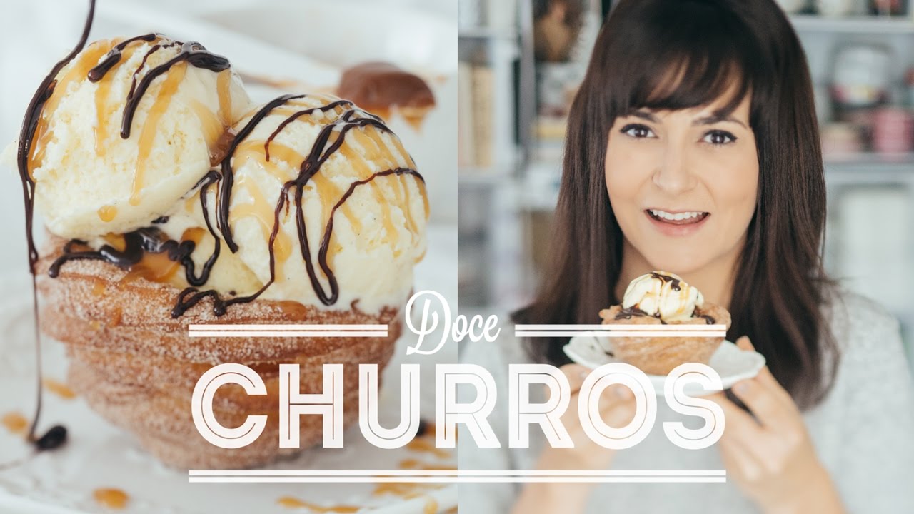 TAÇA CHURROS RECHEADA DE DOCE DE LEITE E SORVETE DANI NOCE